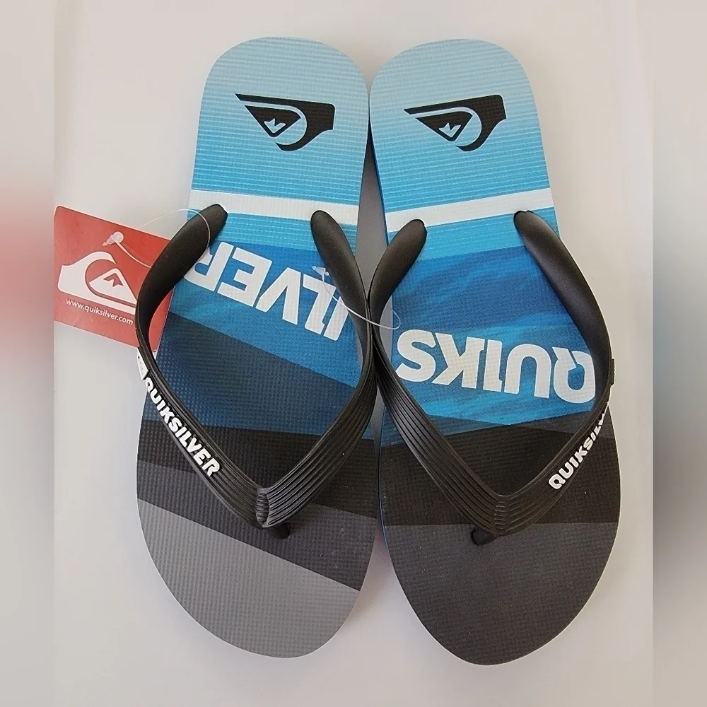 NWT Quicksilver Men's Flip Flops